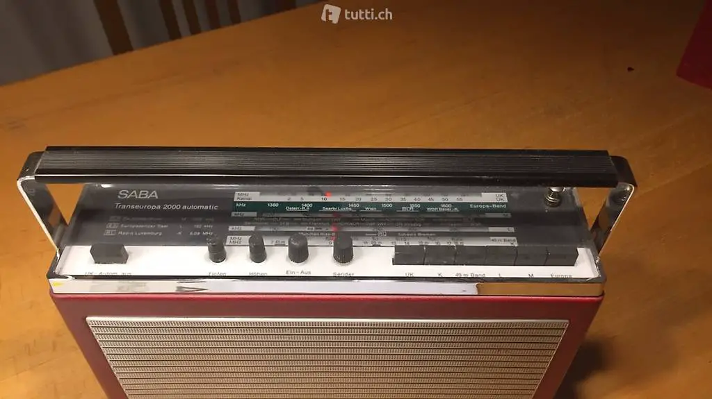 Transistorradio SABA Transeuropa 2000 automatic