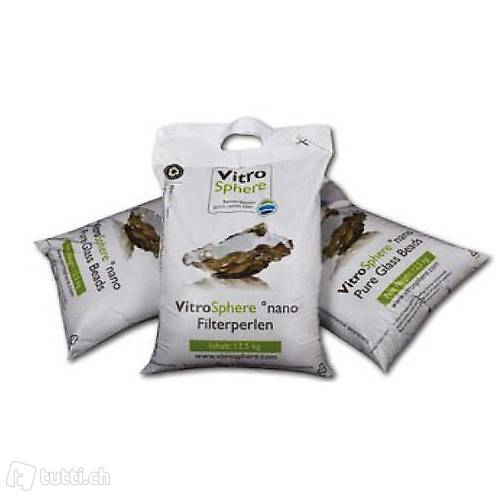  Vitrosphere nano-Filtermaterial aus Glasperlen 20 Kg Sack