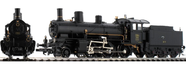 Spur HO Schlepptenderlokomotive B 3/4 von Liliput