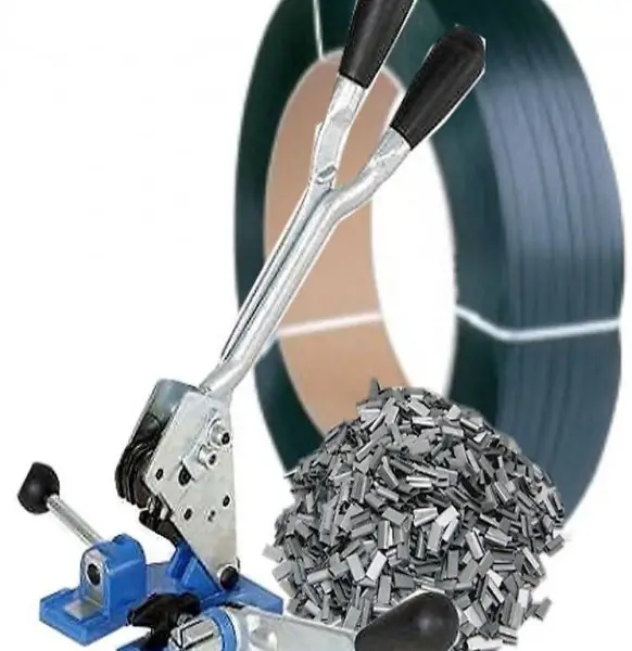  Verpackungsband & Verschlusshülsen inkl. Verschlussgerät