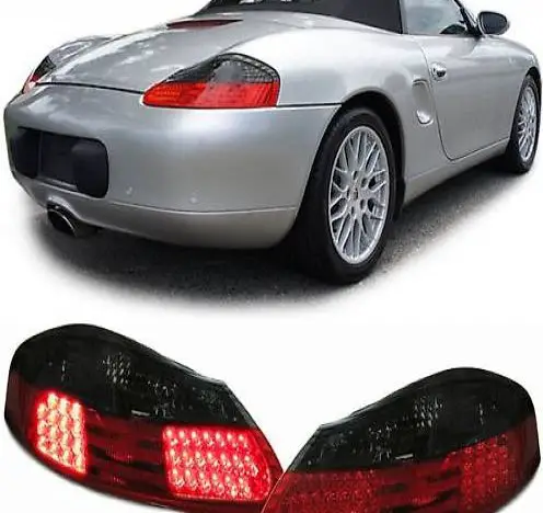  Porsche Boxster 986 96-04 LED RÜCKLEUCHTEN ROT SCHWARZ