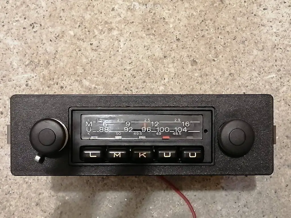 vw käfer karman T1 T2 12V Grundig Radio funktioniert.