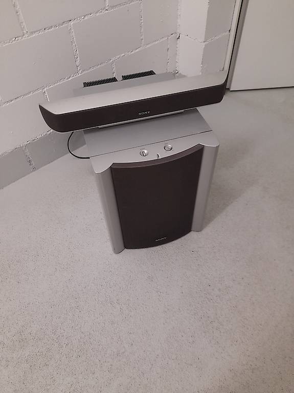 Subwoofer und Center Sony