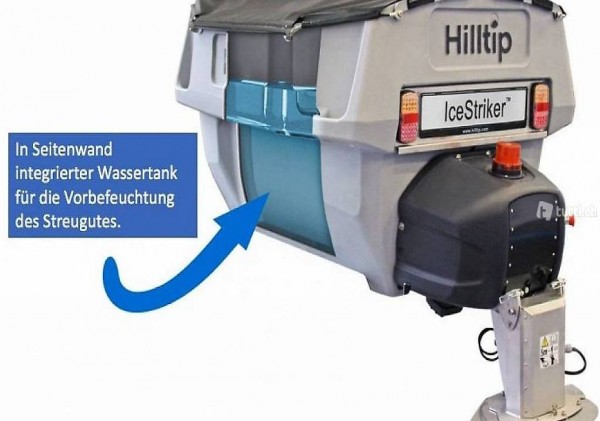  Hilltip Kommunalstreuer & Schneepflug