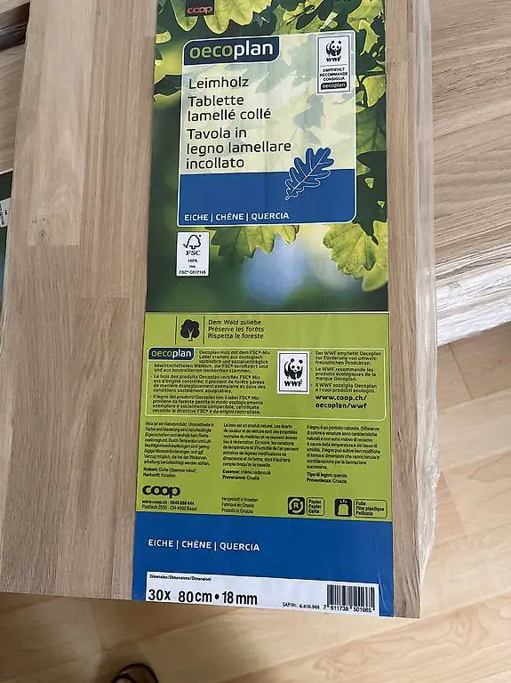 Eichen - Leimholz - BretterPreissenkung