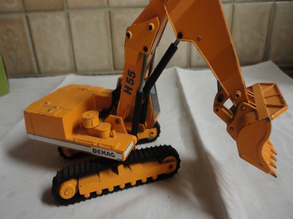  Baumaschine Bagger, DEMAG, Hydraulikbagger, H55 NZG