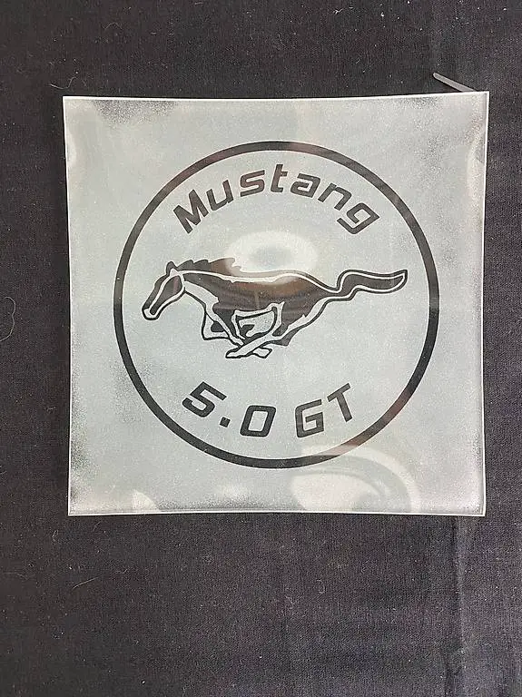 Mustang 5.0 GT Glas Teller Neu