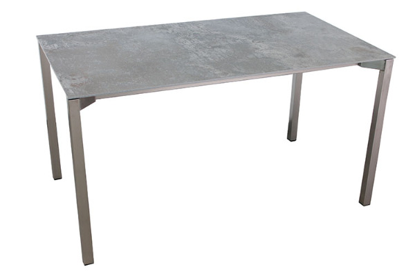 Gardeko Keramiktisch 180x90 grau Gartentisch Keramik neu