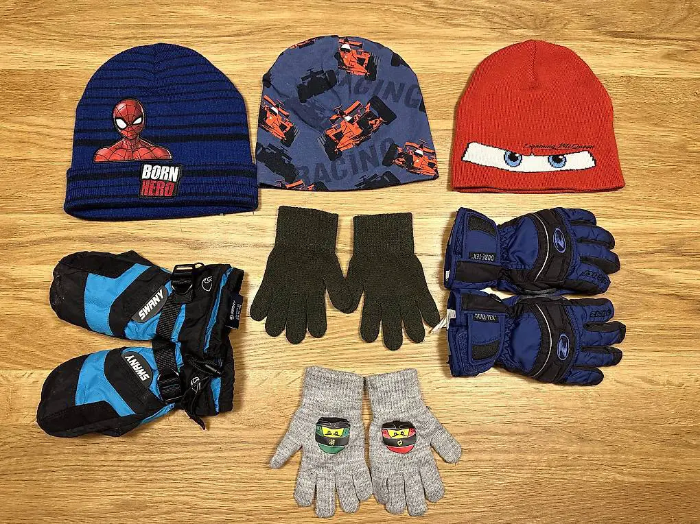 Wintermützen Set Gr.122/128