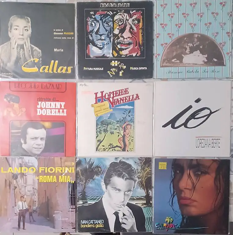 Vinili lp musica italiani