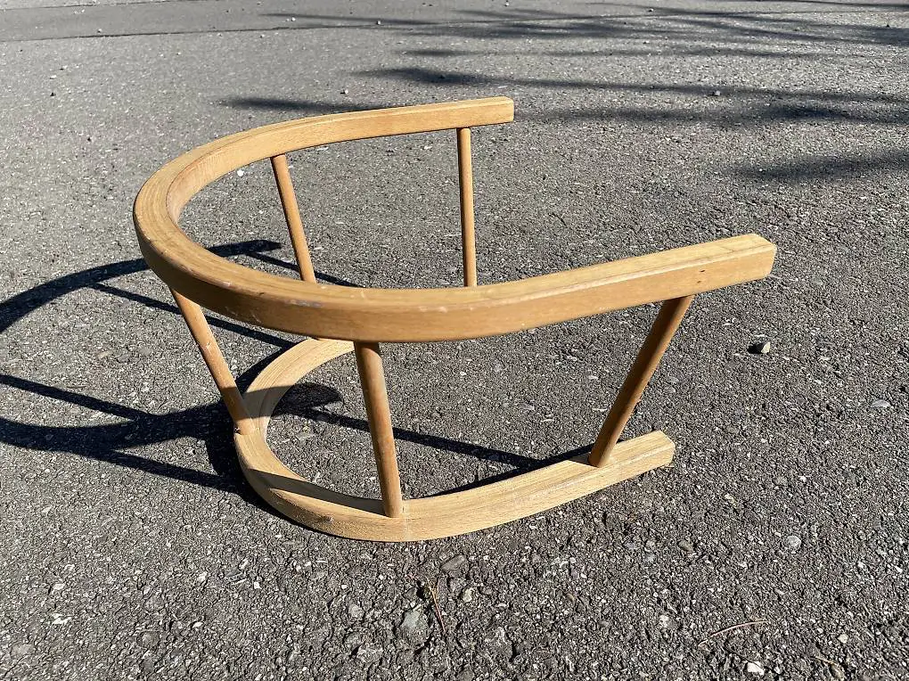 Schlittenlehne zu Davoser Schlitten