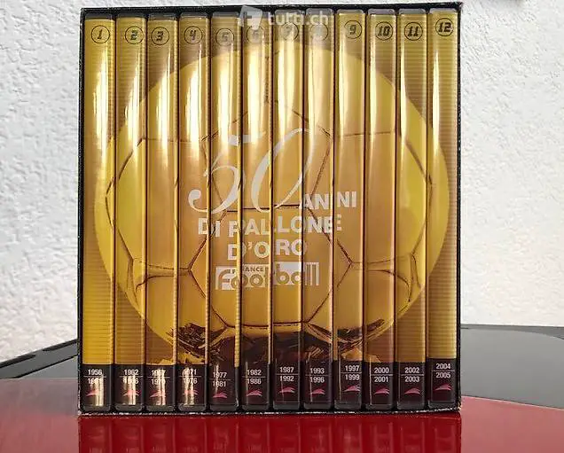 DVD 50 ANNI DI PALLONE D"ORO