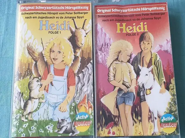  Heidi vo de Johanna Spyri dialekt Kinder Kassetten
