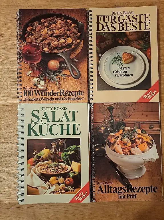 Betty Bossi Kochbücher
