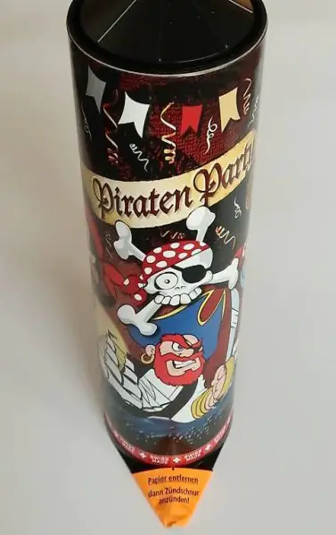 Pirat Tischbombe 10 Teilig Produziert in der Schweiz