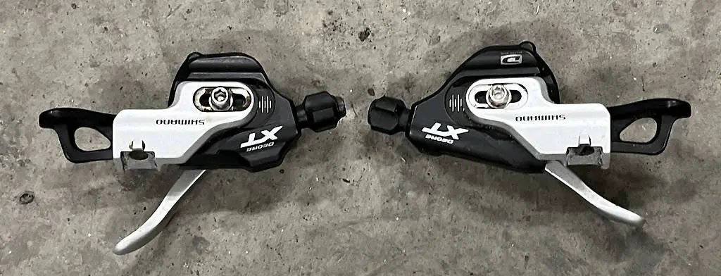 Schalthebel Shimano XT 2/3x10, I-spec