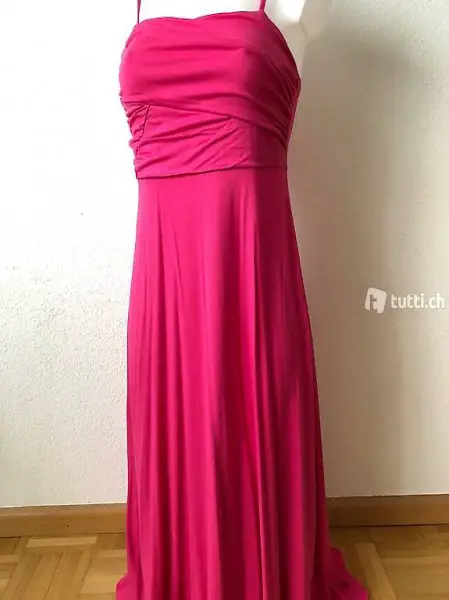 Sommerkleider in pink & schwarz Gr. 36/38
