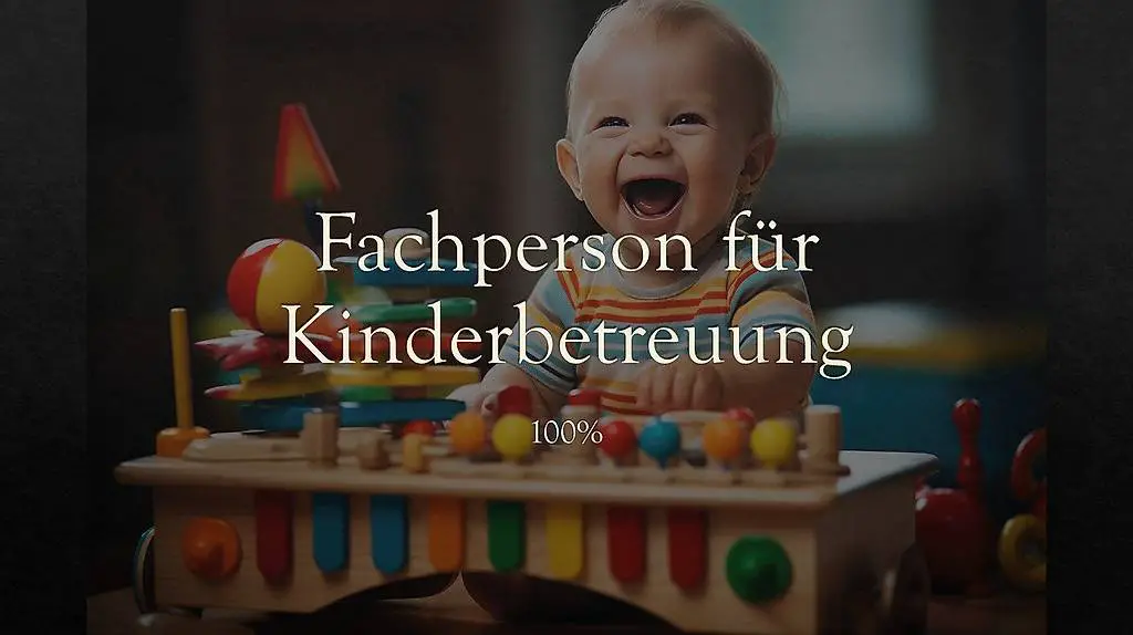 Fachfrau/Fachmann Kinderbetreuung 100% (m/w/d)