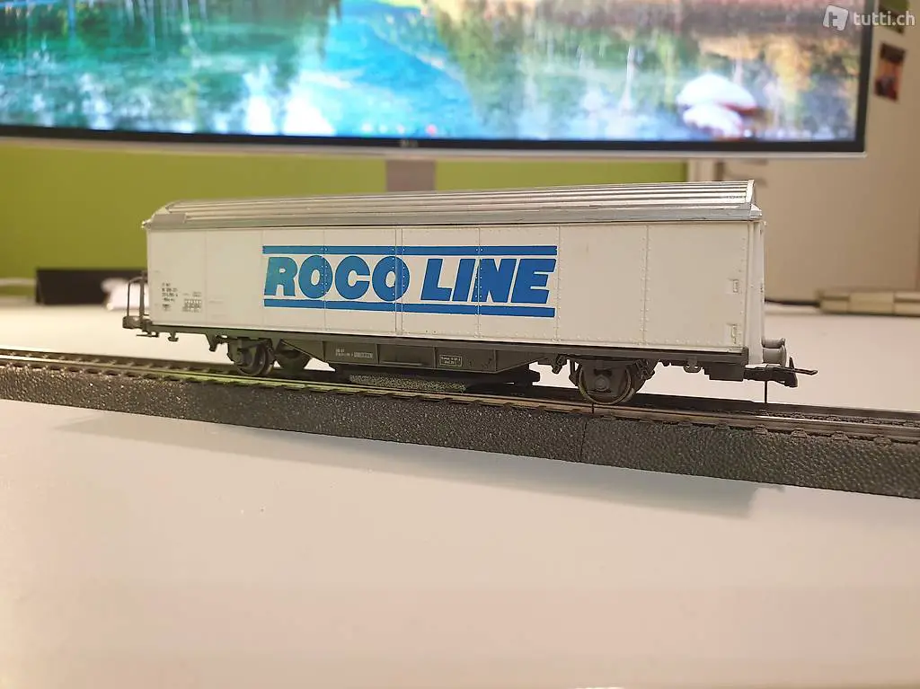 Roco Schienenreinigungswagen H0