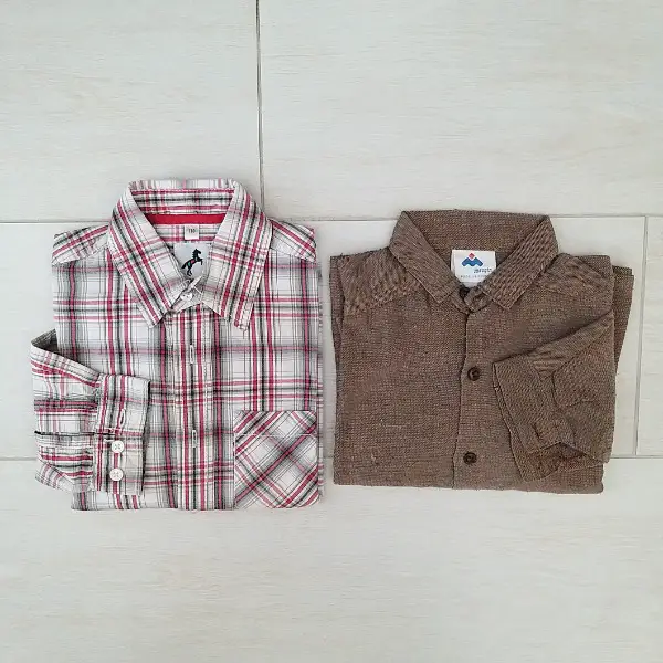 Chemises garçon 5 ans, taille 110