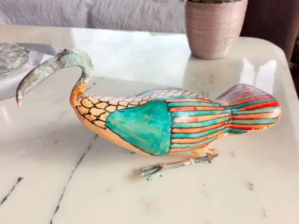  Statuette oiseau Ibis égyptien