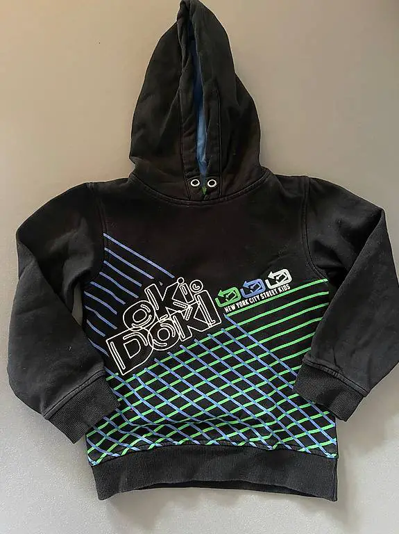 Hoodie, Kaputzenpullover, Gr. 128