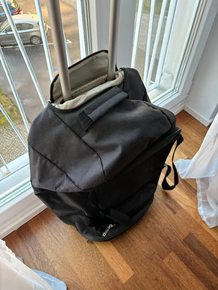 Kappa Tasche Reisetasche Anthrazit mit 2 Rollen
