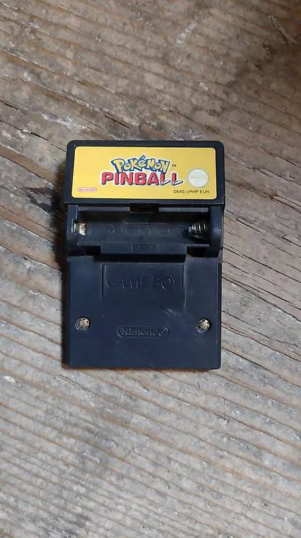 Gameboy Spiel Pokemon Pinball