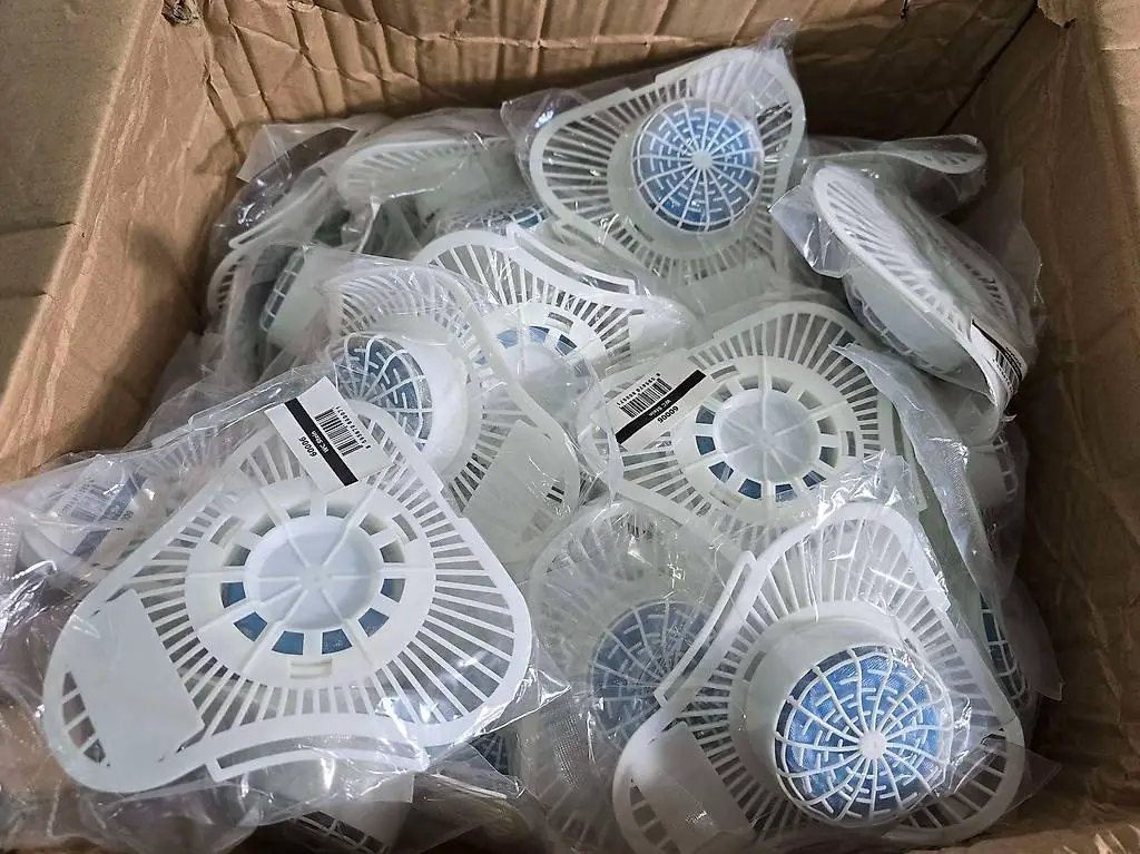 100x Urinalsieb mit WC Stein Meeresfrische Urinal Sieb