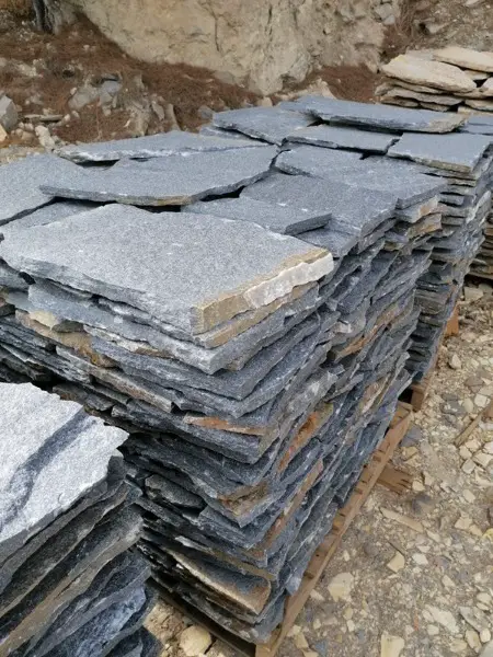 Quarzit Polygonalplatten-Garten-Terrassenplatten 2-3cm/30m2