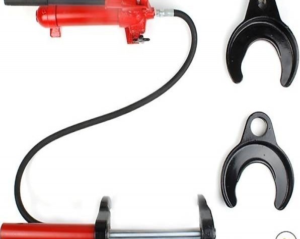  Hydraulischer Federspanner mit Wechselteller 1?000 kg