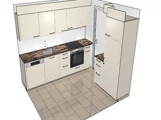  Kommerzielle Küche für Mieter