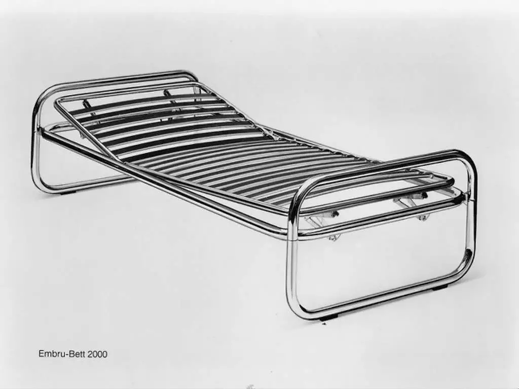 Embru-Bett Modell 2000 Eine seltene Design-Rarität
