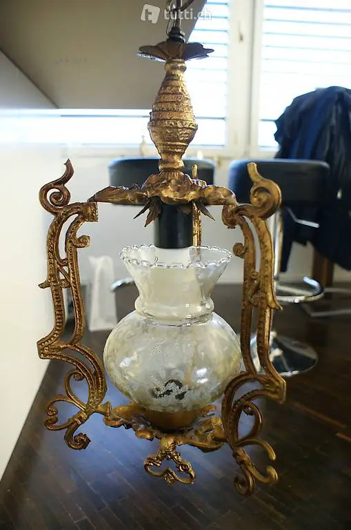 Schöne Antike Hängelampe.