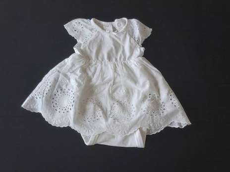 Robe bébé fille, taille 56 (1-2 mois)