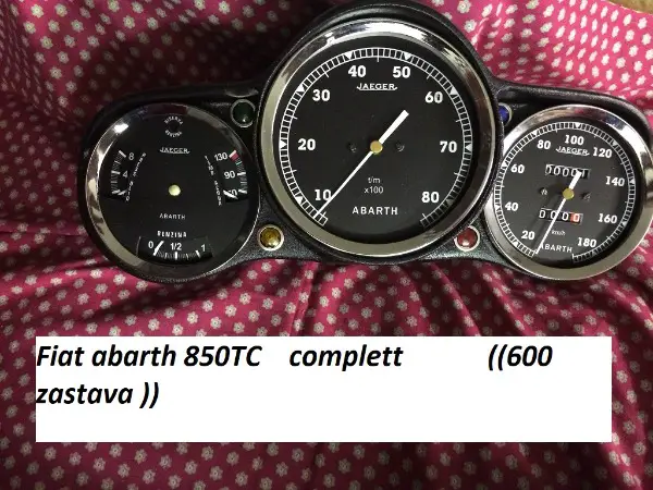 super cockpit ABARTH 850 TC 1000 TC (reol: )