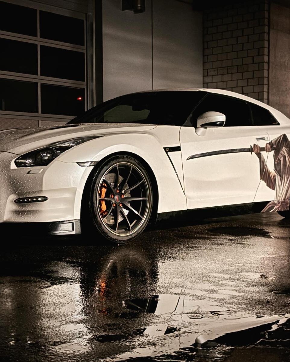 nissan gt-r 3.8 v6 bit black edition