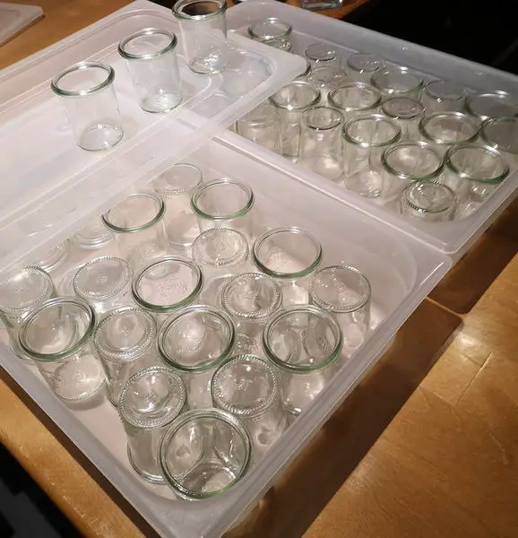 Weckgläser mit Deckel