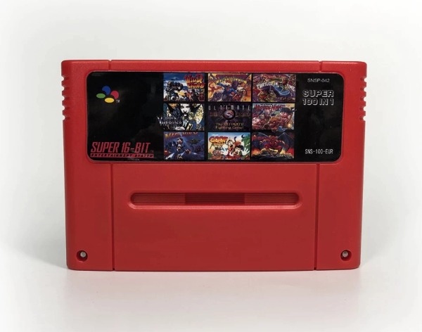 Kartridge Module fur Snes - Hagane Turrican Megaman usw