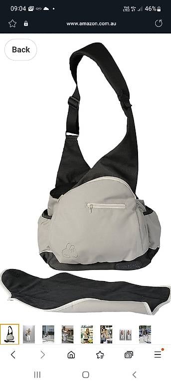 Wickeltasche & Babytrage 2 in 1