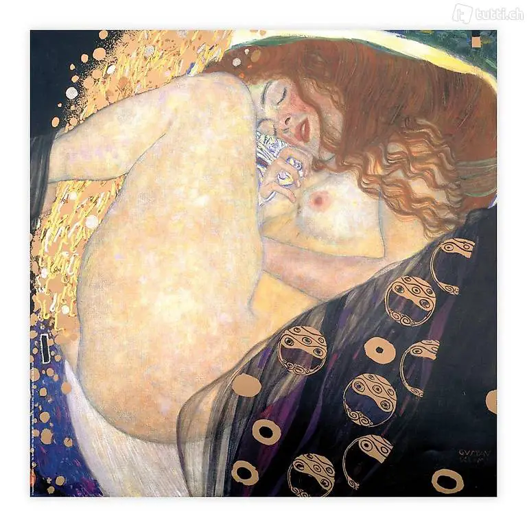  Stampa d"Arte - Gustav Klimt - Danae