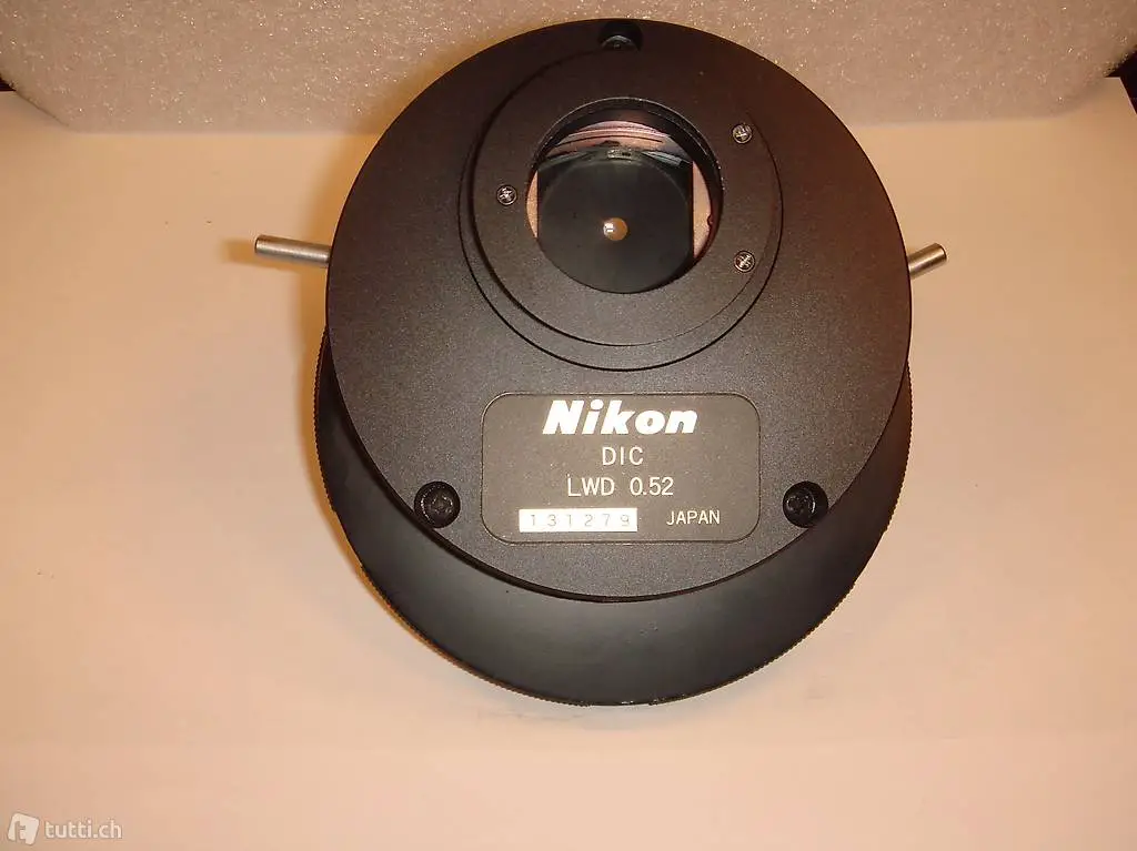  Nikon DIC Hoffman LWD 0.52 Kondensor f. Diaphot Mikroskop