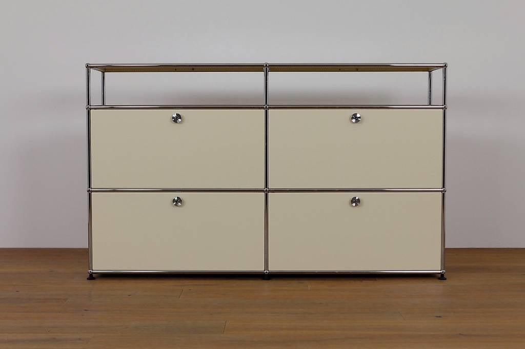 USM Highboard upcycled Ivory #1108