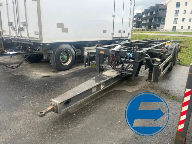 SCHMITZ, ZWF 18 Containertransport, Wechselrahmen / Containerchassis