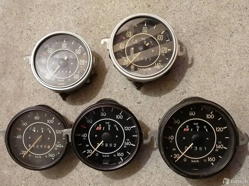 vw käfer Verschiedenen Tacho