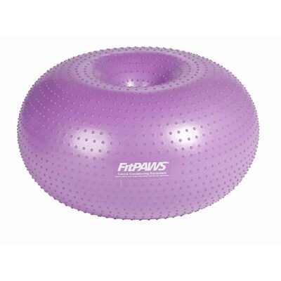  vidaXL FitPAWS Fitnessball für Hunde TRAX Donut 55 cm Lila