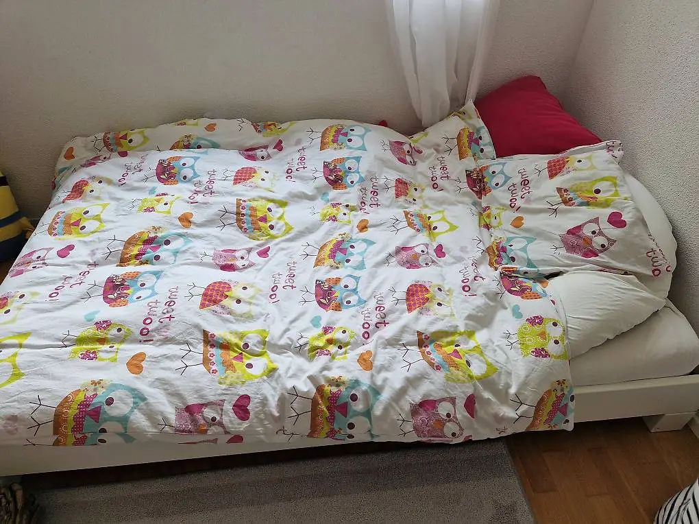 Bettanzug Eule 160x210cm