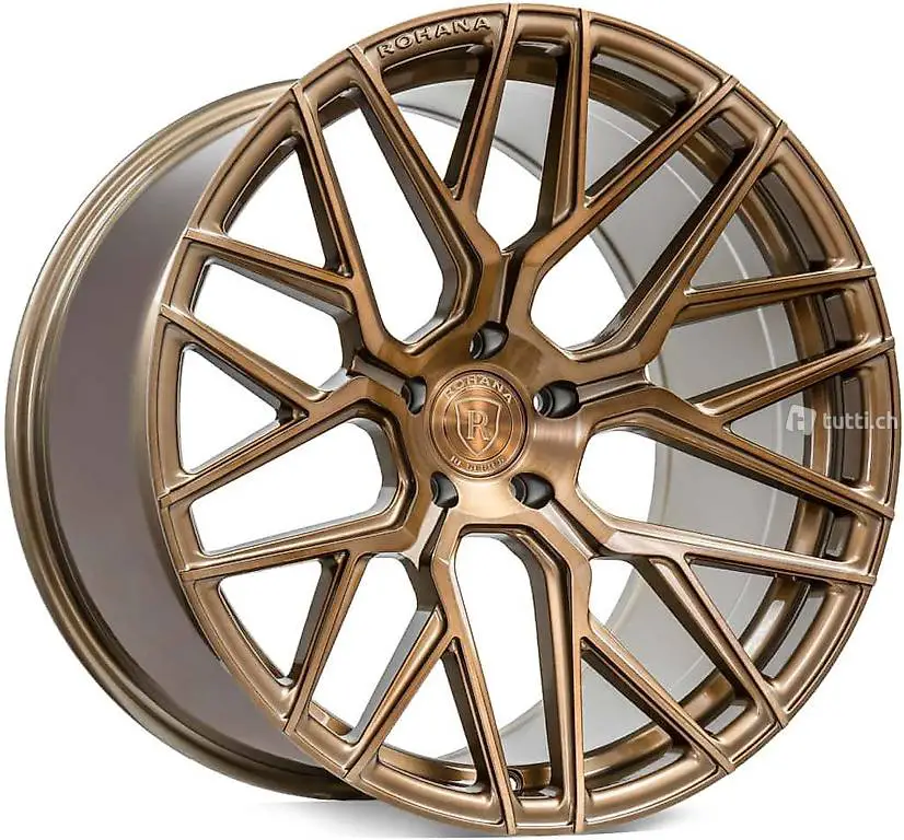  1Satz 20" Zoll Rohana Wheels RFX10 Bronze 5x114.3