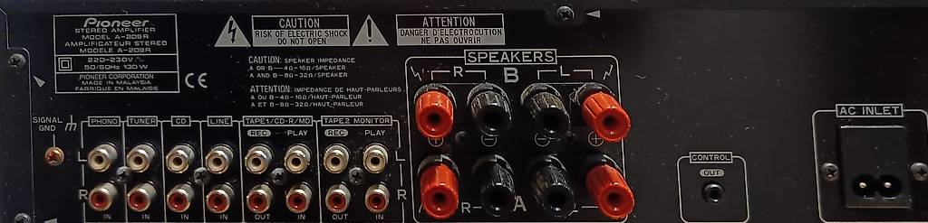 Pioneer Verstärker, Stereoanlage, gratis