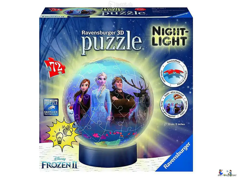  3D Puzzleball Frozen 2 (11141) von Ravensburger